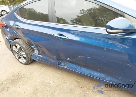 2016 Hyundai Elantra Sport z USA, uszkodzony, nr VIN KMHDH4AHXGU488958